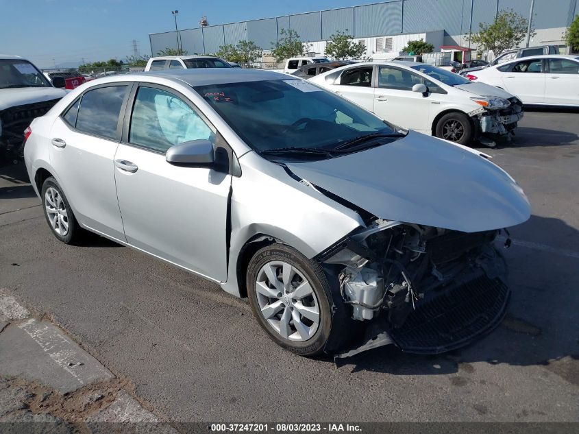 2016 TOYOTA COROLLA L/LE/S/S PLUS/LE PLUS - 5YFBURHE6GP477081