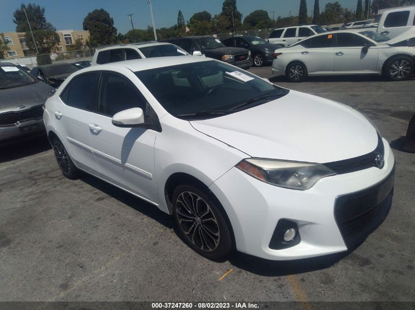 2015 TOYOTA COROLLA L/LE/S/S PLUS/LE PLUS - 5YFBURHE9FP305318