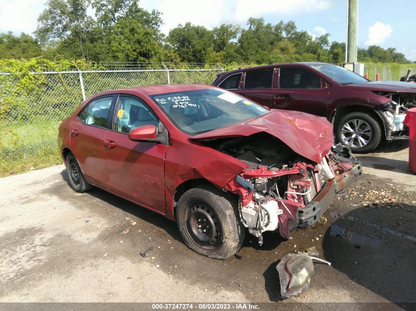 2014 TOYOTA COROLLA L/LE/S/S PLUS/LE PLUS - 5YFBURHE5EP076196