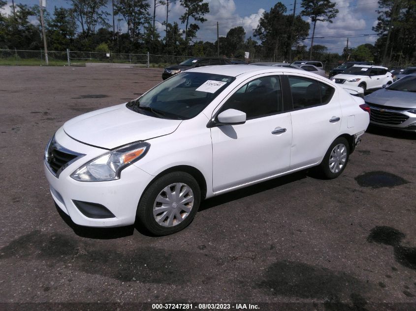 2017 NISSAN VERSA SEDAN SV - 3N1CN7AP1HK422255