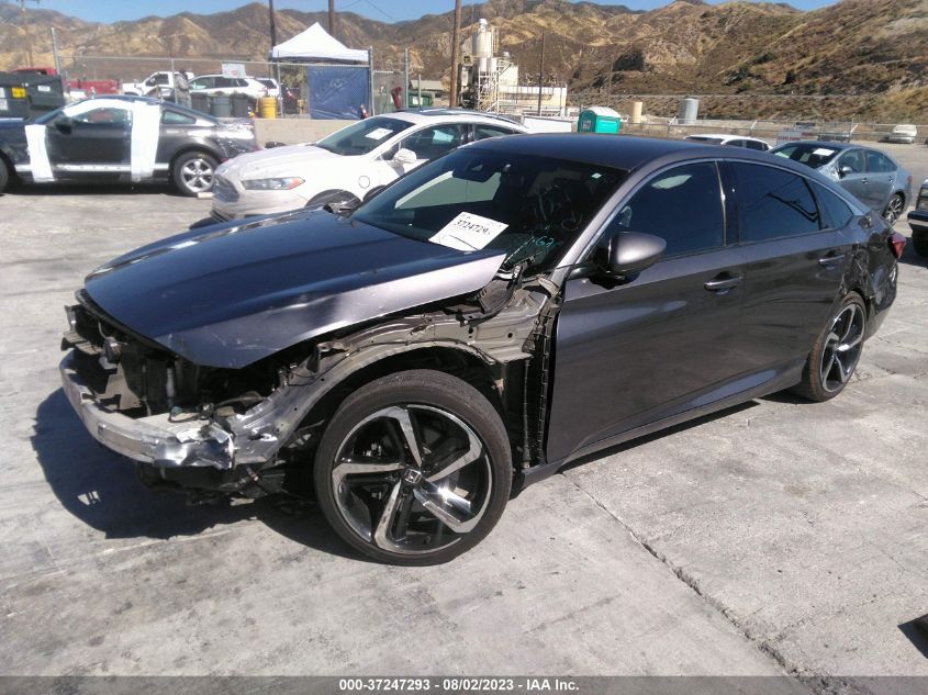 VIN 1HGCV1F32KA135873 2019 HONDA ACCORD SEDAN SPORT 1.5T