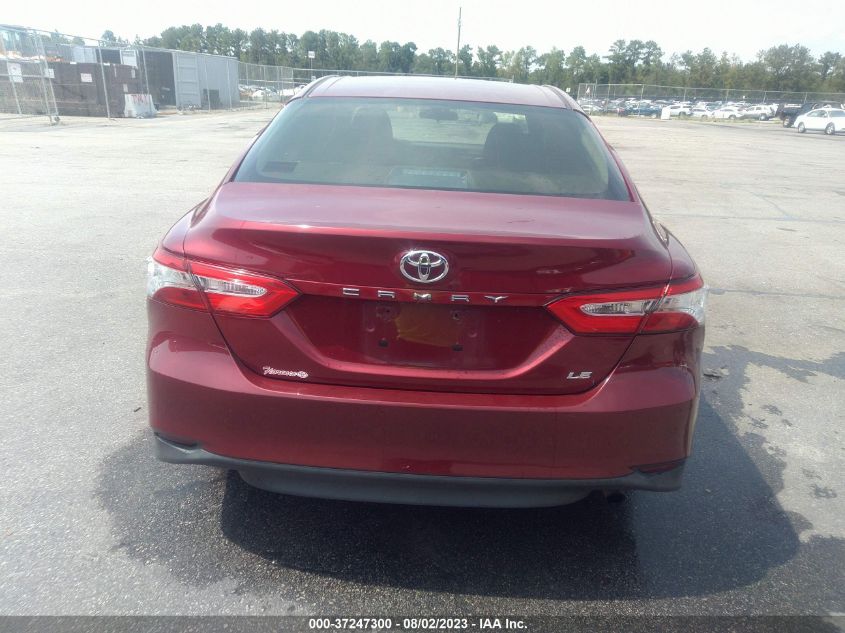 2018 TOYOTA CAMRY LE/SE/XLE/L - 4T1B11HK4JU512867