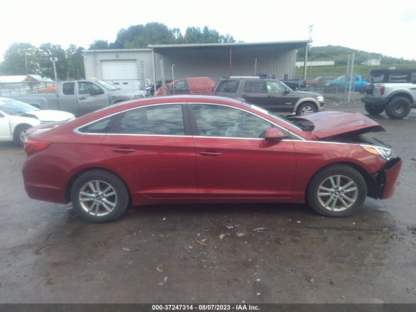 2015 HYUNDAI SONATA 2.4L SE - 5NPE24AFXFH070157