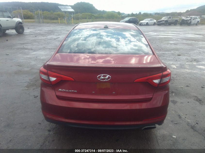 2015 HYUNDAI SONATA 2.4L SE - 5NPE24AFXFH070157