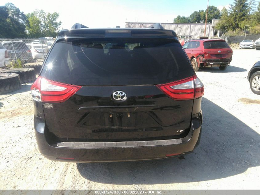 2017 TOYOTA SIENNA LE - 5TDKZ3DC1HS769040