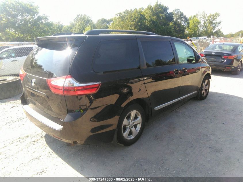 2017 TOYOTA SIENNA LE - 5TDKZ3DC1HS769040