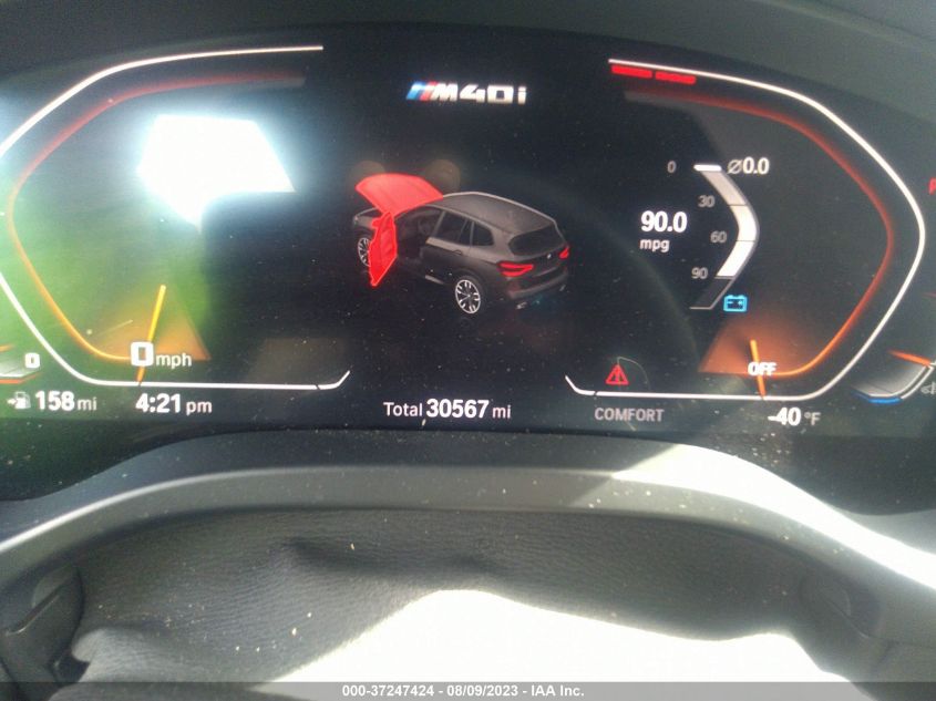2020 BMW X3 M40I - 5UXTY9C0XL9B77081