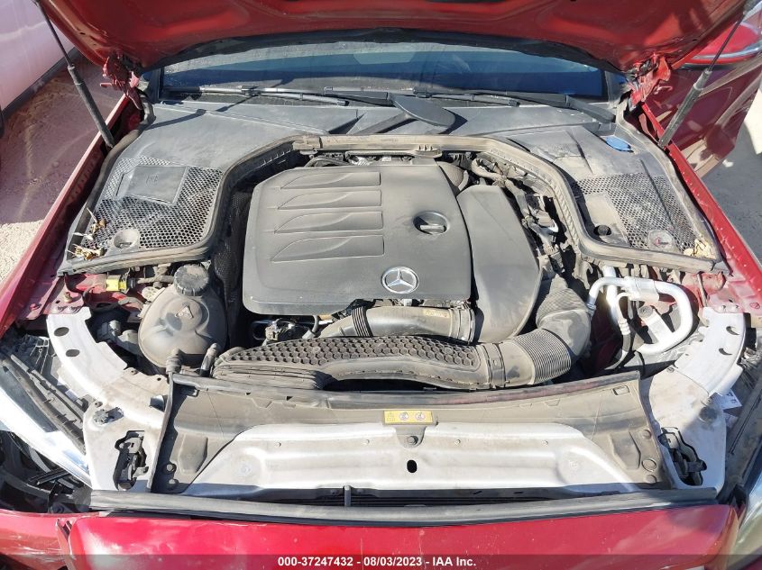 2021 MERCEDES-BENZ C-CLASS C 300 - W1KWF8DB8MR622128
