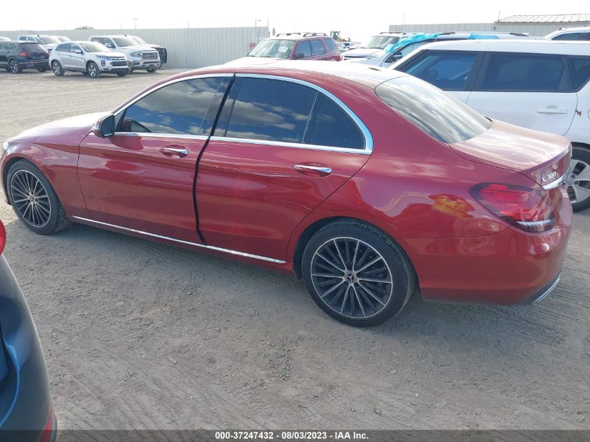 2021 MERCEDES-BENZ C-CLASS C 300 - W1KWF8DB8MR622128