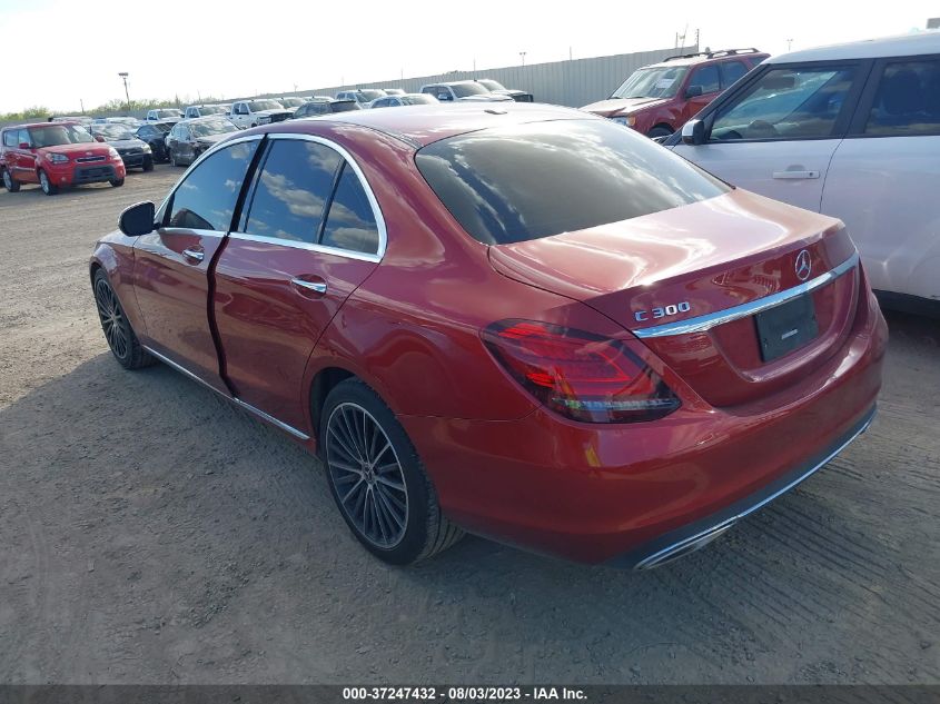 2021 MERCEDES-BENZ C-CLASS C 300 - W1KWF8DB8MR622128