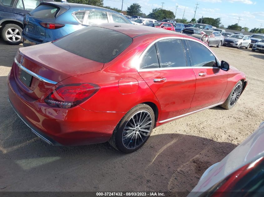 2021 MERCEDES-BENZ C-CLASS C 300 - W1KWF8DB8MR622128