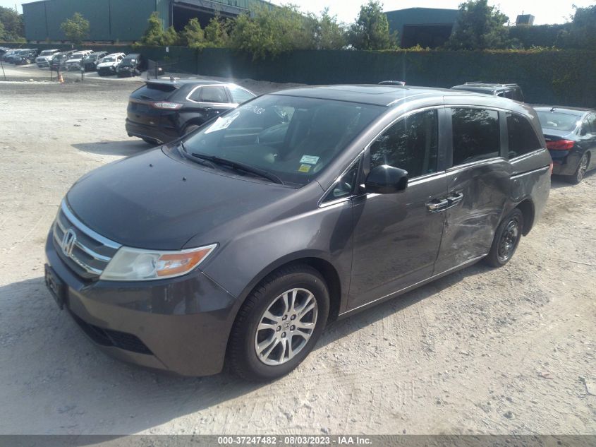 2013 HONDA ODYSSEY EXL - 5FNRL5H68DB014031
