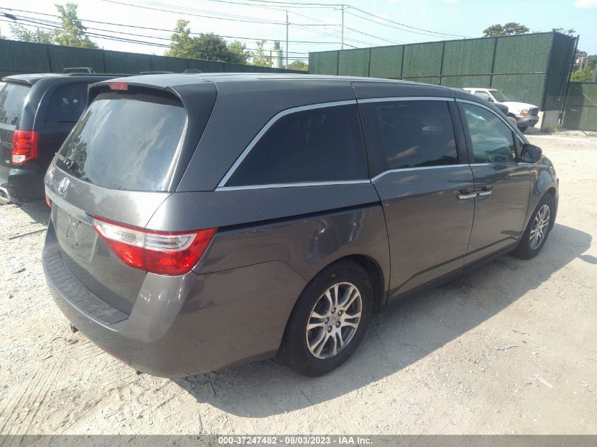 2013 HONDA ODYSSEY EXL - 5FNRL5H68DB014031