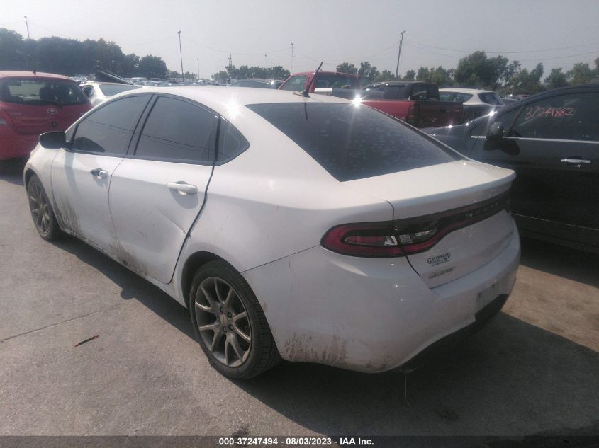 2015 DODGE DART SXT - 1C3CDFBB0FD119224