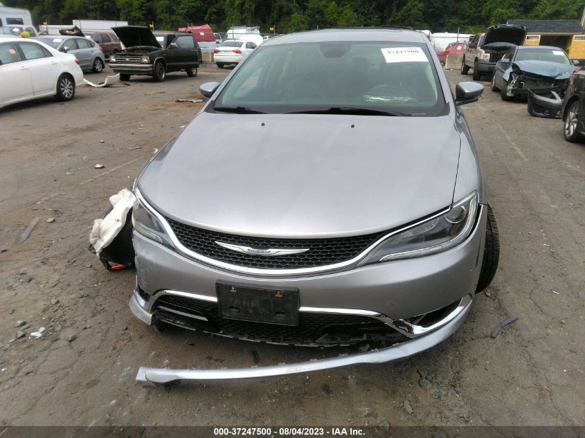 2016 CHRYSLER 200 C - 1C3CCCCG2GN146920