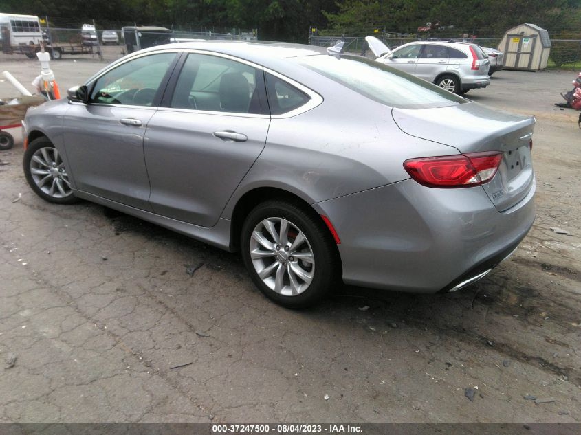 2016 CHRYSLER 200 C - 1C3CCCCG2GN146920