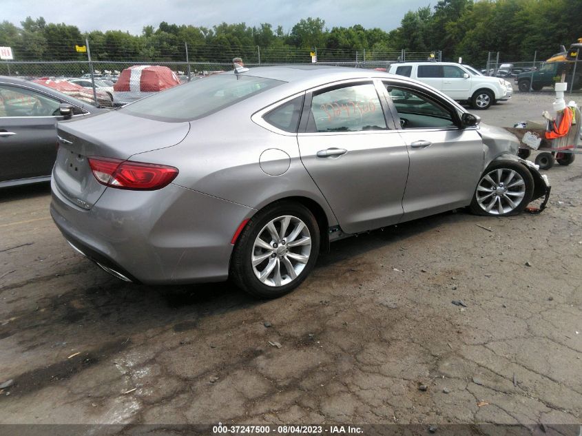 2016 CHRYSLER 200 C - 1C3CCCCG2GN146920