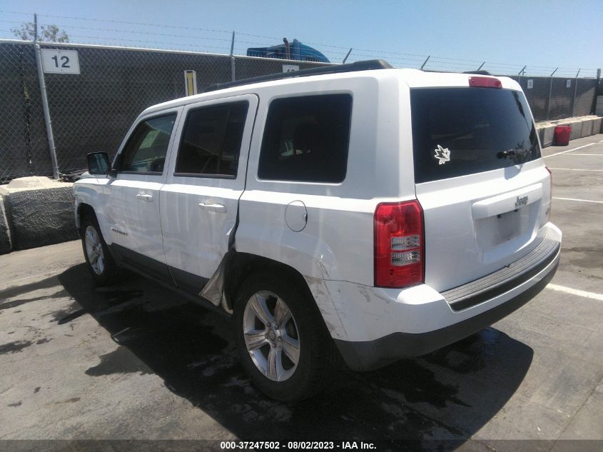 2013 JEEP PATRIOT LATITUDE - 1C4NJPFB4DD166038