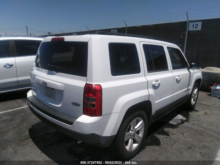 2013 JEEP PATRIOT LATITUDE - 1C4NJPFB4DD166038