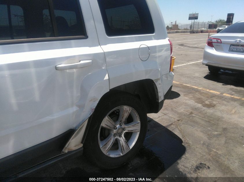 2013 JEEP PATRIOT LATITUDE - 1C4NJPFB4DD166038