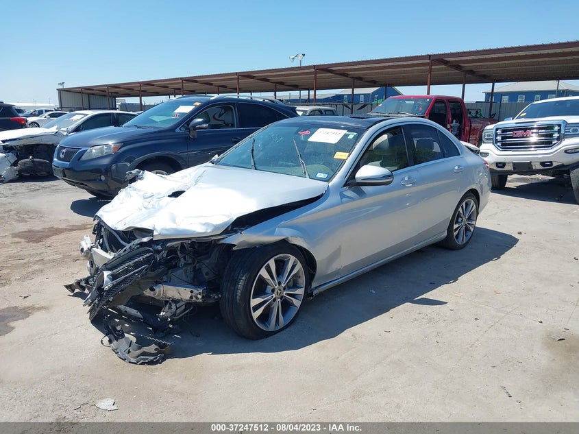 VIN 55SWF4JB6HU234185 2017 MERCEDES-BENZ C-CLASS C 300