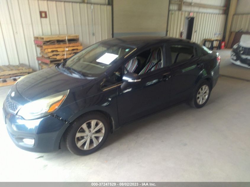 2013 KIA RIO EX - KNADN4A36D6241287