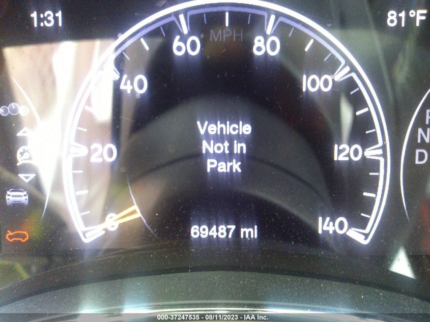 2017 JEEP GRAND CHEROKEE OVERLAND - 1C4RJFCG4HC647222