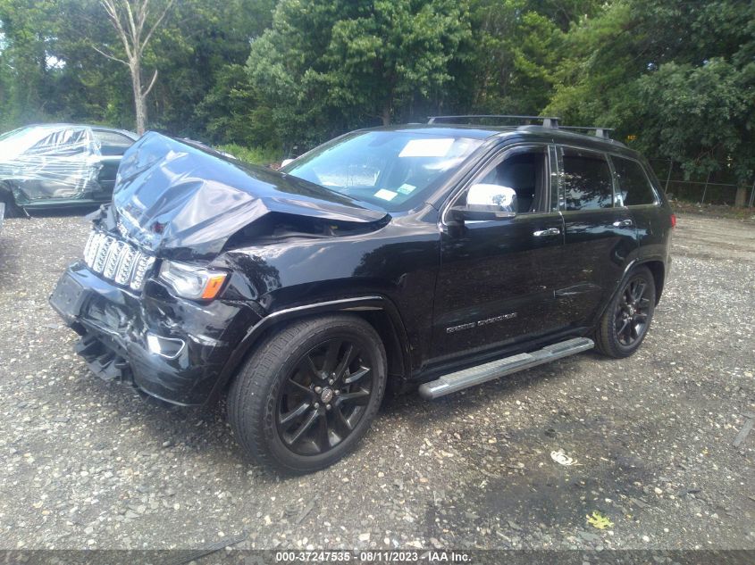 2017 JEEP GRAND CHEROKEE OVERLAND - 1C4RJFCG4HC647222