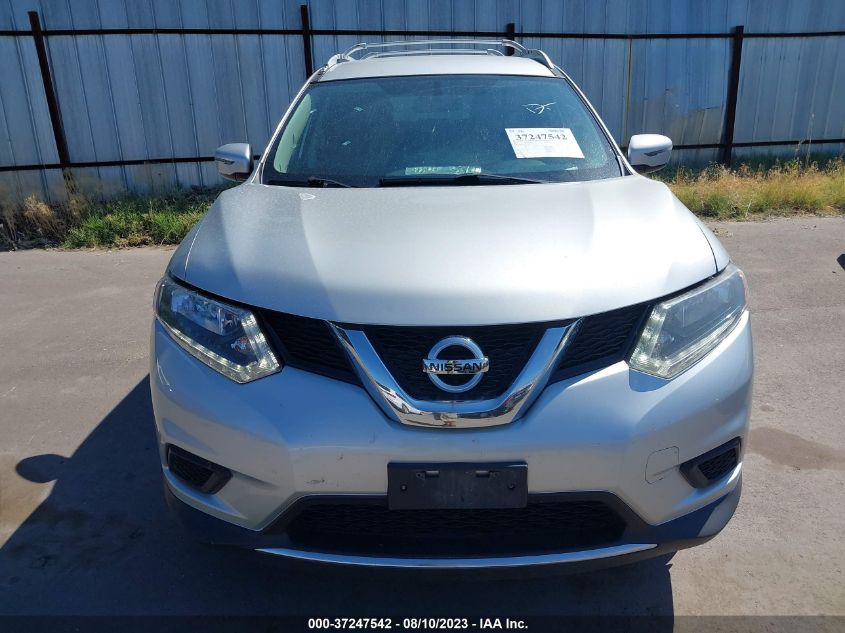 2016 NISSAN ROGUE S/SL/SV - KNMAT2MV3GP718737