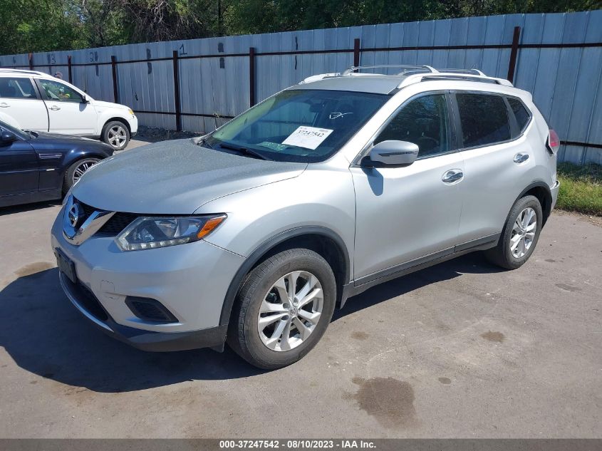 2016 NISSAN ROGUE S/SL/SV - KNMAT2MV3GP718737