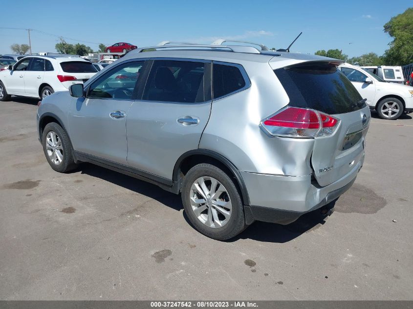 2016 NISSAN ROGUE S/SL/SV - KNMAT2MV3GP718737