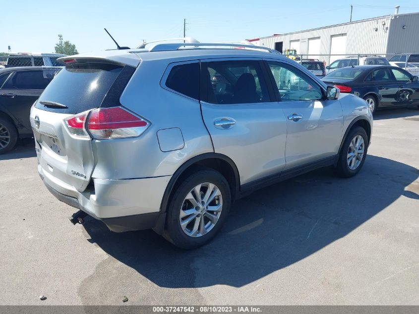 2016 NISSAN ROGUE S/SL/SV - KNMAT2MV3GP718737