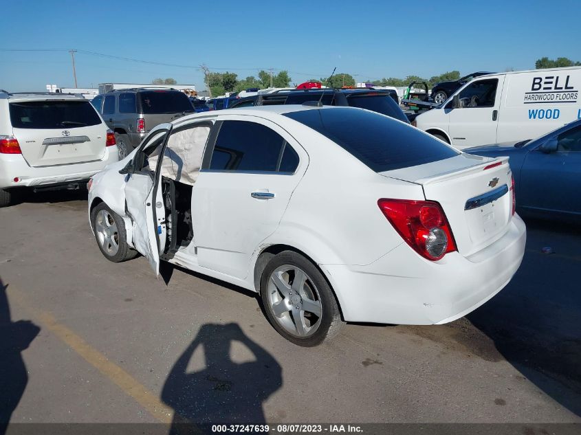 2016 CHEVROLET SONIC LTZ - 1G1JE5SB6G4135514