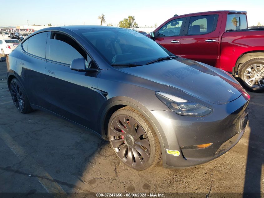 2021 TESLA MODEL Y PERFORMANCE - 5YJYGDEF8MF194822