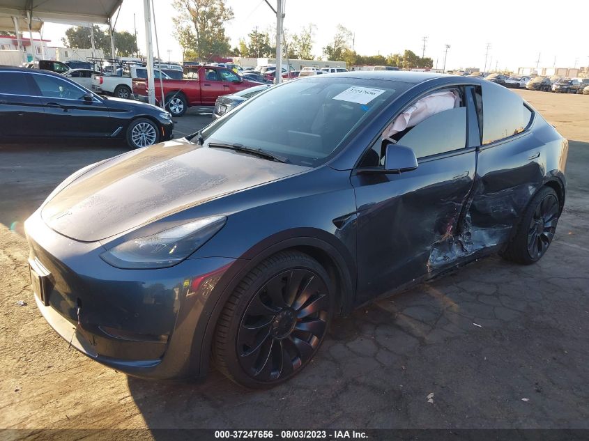 2021 TESLA MODEL Y PERFORMANCE - 5YJYGDEF8MF194822