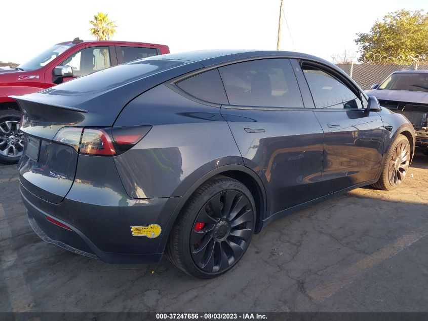 2021 TESLA MODEL Y PERFORMANCE - 5YJYGDEF8MF194822