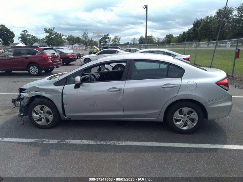 2015 HONDA CIVIC SEDAN LX - 19XFB2F50FE273751