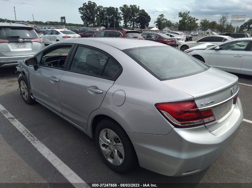 2015 HONDA CIVIC SEDAN LX - 19XFB2F50FE273751