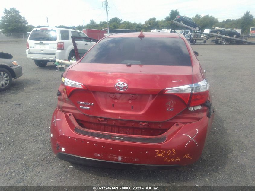 2014 TOYOTA COROLLA L/LE/S/S PLUS/LE PLUS - 2T1BURHEXEC103778