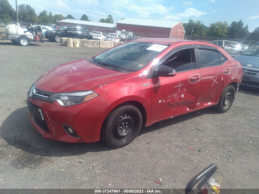 2014 TOYOTA COROLLA L/LE/S/S PLUS/LE PLUS - 2T1BURHEXEC103778