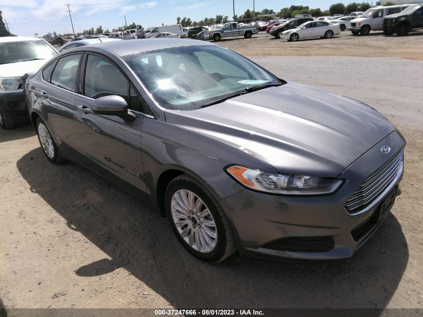 2014 FORD FUSION S HYBRID - 3FA6P0UU7ER368773