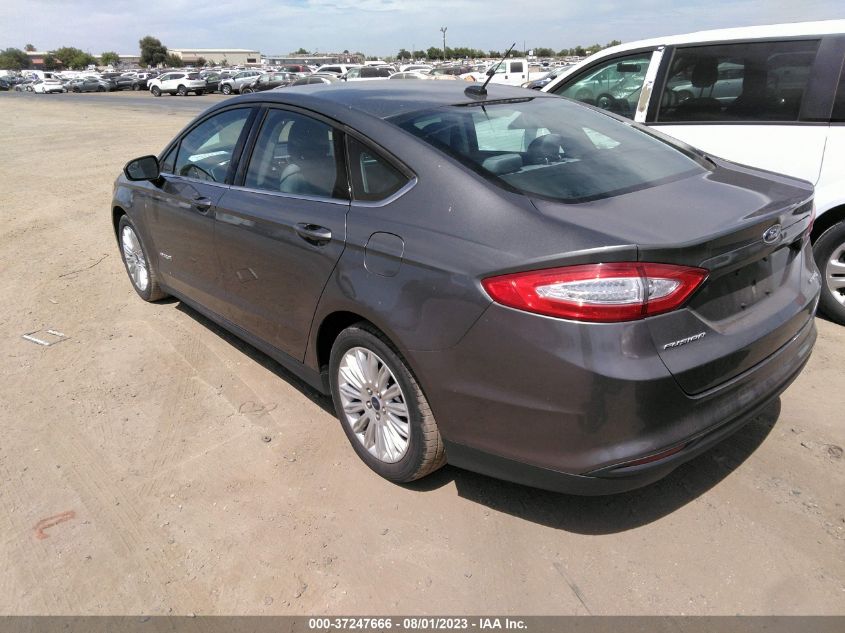 2014 FORD FUSION S HYBRID - 3FA6P0UU7ER368773