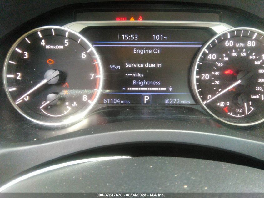 2021 NISSAN ALTIMA 2.5 SR - 1N4BL4CV7MN370097