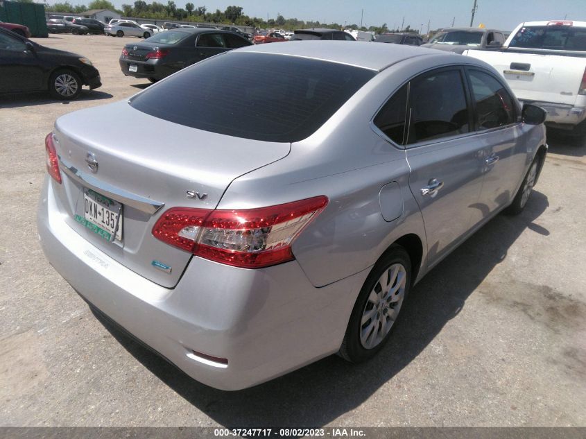 2014 NISSAN SENTRA SV - 3N1AB7AP0EY207104