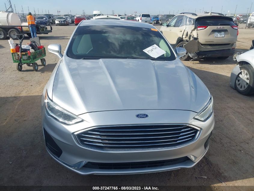 2019 FORD FUSION SEL - 3FA6P0CD7KR232091