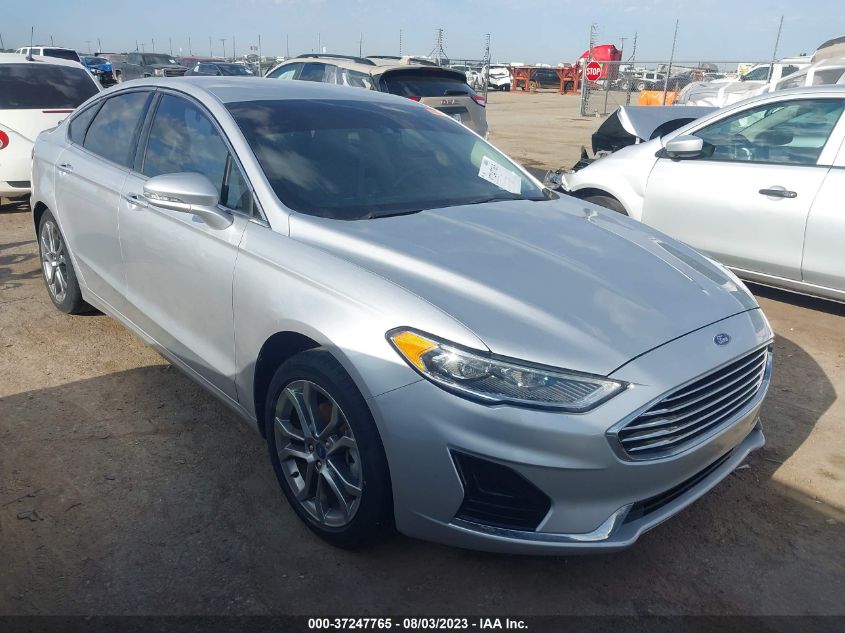 2019 FORD FUSION SEL - 3FA6P0CD7KR232091