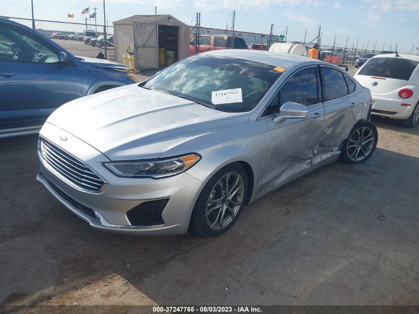 2019 FORD FUSION SEL - 3FA6P0CD7KR232091