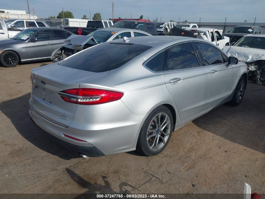 2019 FORD FUSION SEL - 3FA6P0CD7KR232091