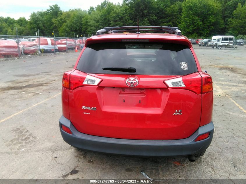 2013 TOYOTA RAV4 LE - JTMBFREV6D5012212