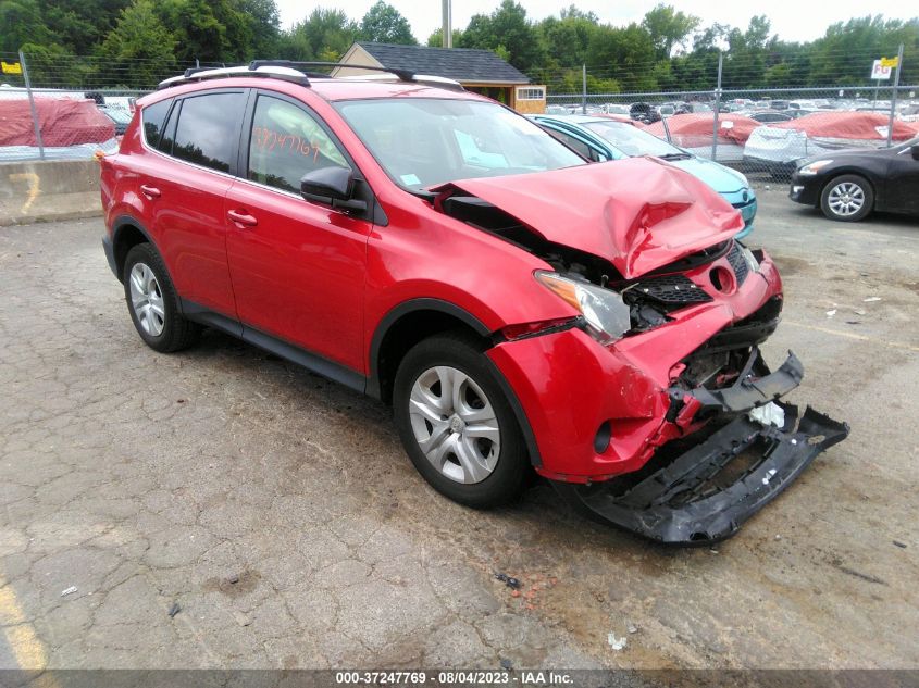 2013 TOYOTA RAV4 LE - JTMBFREV6D5012212